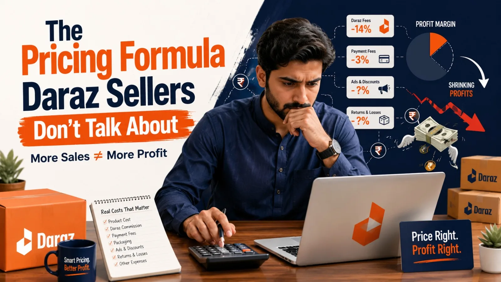 The Pricing Formula Successful Daraz Sellers Don't Talk About Primary Keyword: Daraz pricing formula